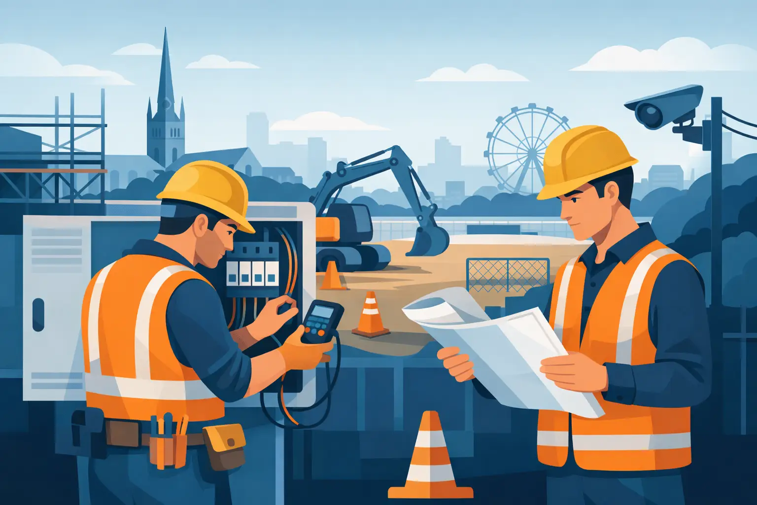 Commercial Electricians Norwich for Safer Sites