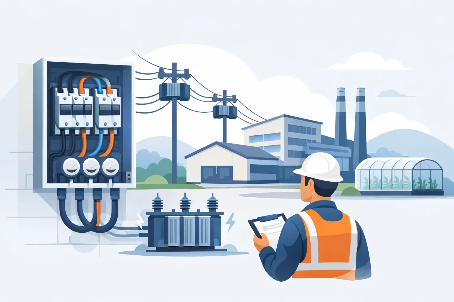 Three Phase Installation for Growing Premises